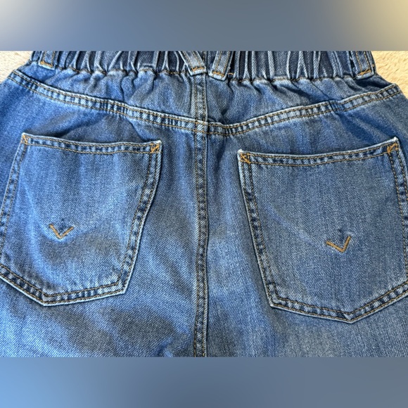 Hudson Remi High rise paper bag straight crop jeans size 25 - Picture 8 of 12